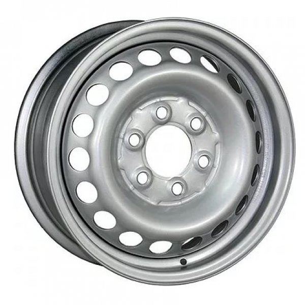 Диск стальной 16*6,5 6*130 Et62 84,1 9487 Silver Trebl
