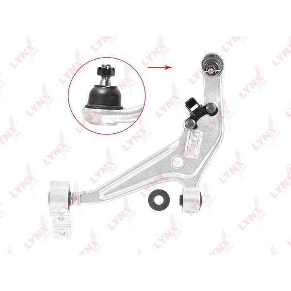 Рычаг передней подвески нижний Nissan 54501-8H310 Lynx C-5259L T30, L