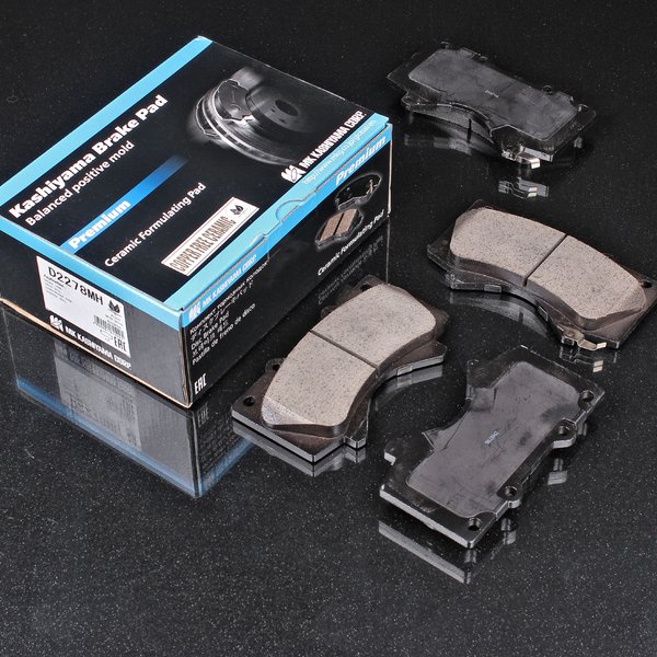 Колодки тормозные передние Toyota 04465-60280 Kashiyama D-2278MH (NP1045,SP1381,SN139P)