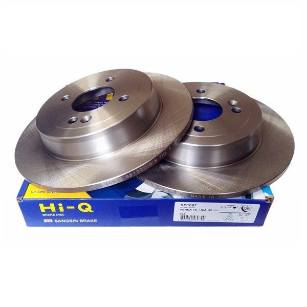 Диск тормозной задн Hyundai 58411-0U300 Sangsin SD1087 Solaris 11/01- I20 (DF7928,TB218131)