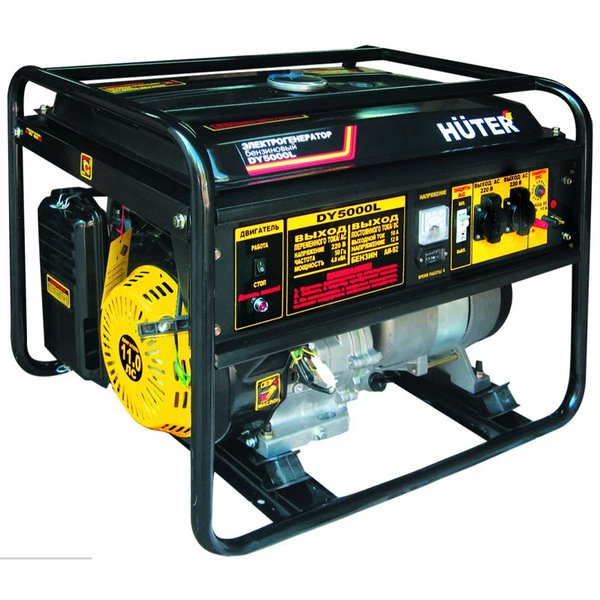 Электрогенератор DY5000L Huter