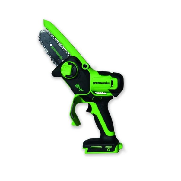 Цепная мини пила аккумуляторная Greenworks G24MCS10, 24V, 10см, без АКБ и ЗУ