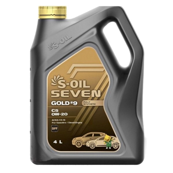 Масло моторное Seven Gold #9 C5 0W20 4
