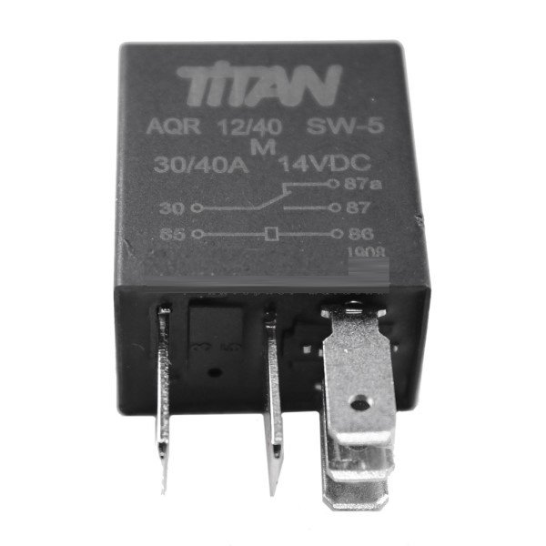 Реле 5-ти контактное AQR 12/40SW-5 (герм. корпус)*