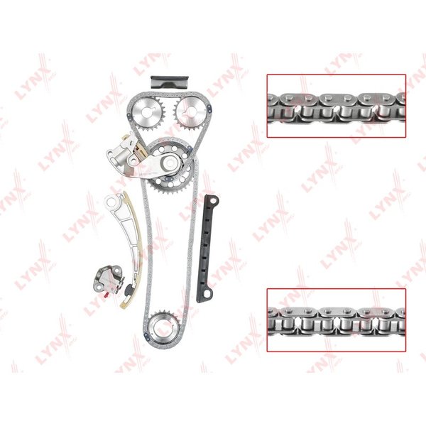 Комплект для замены цепи ГРМ Suzuki J18A J20A Lynx TK-0048 (S601B,12761-77E11) УЦЕНКА