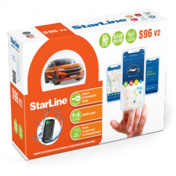 Автосигнализация Starline S96 BT GSM V2 2CAN+4LIN
