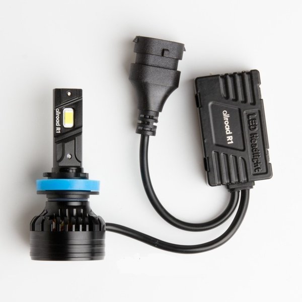 Лампа автомобильная H11/H8/H9/H16 55W 12-24V 6000K (PGJ19-1 /2/5) Allroad R1 (Lumen)