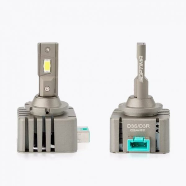 Лампа светодиодная Optima LED Service Replacement D3S 5000K, +50% Light, комплект 2 шт.
