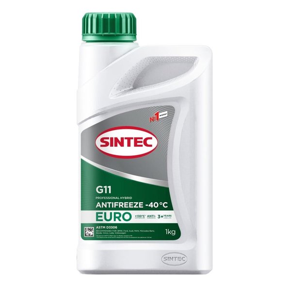 Антифриз Sintec Euro G11 Зеленый 1