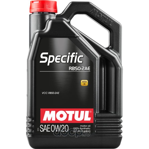 Масло моторное Motul Specific RBS0-2AE 0W20 5