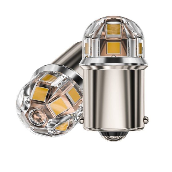 Лампа св/д P21/5W 12-24V-LED (BAY15d) Lumen SOLARX H-S25-12SMD-3030-emc белый свет 2 шт.