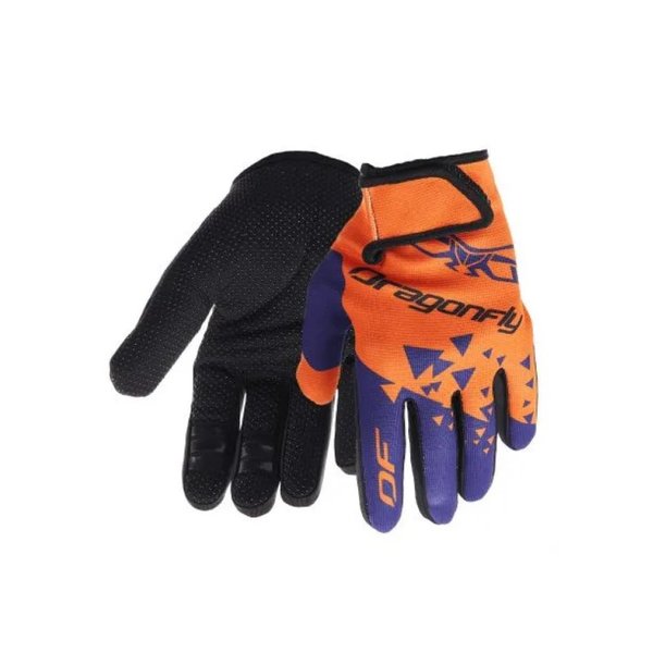Перчатки DF CROSS Orange - Ultramarine M Dragonfly