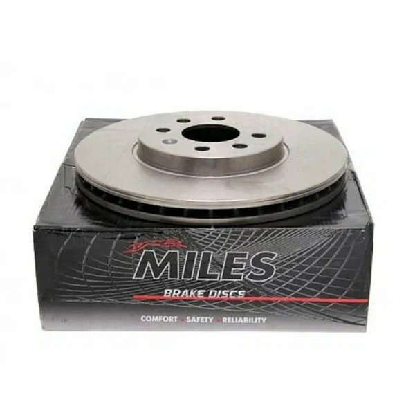 Диск тормозной зад Toyota 42431-22200 Miles K011656 Cresta (X100) 96- Chaser (X100) 92- Mark II 96
