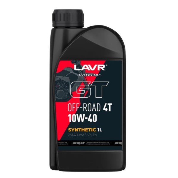 Масло моторное Lavr Moto 4-T GT Off-Road LN7723 10W40 1