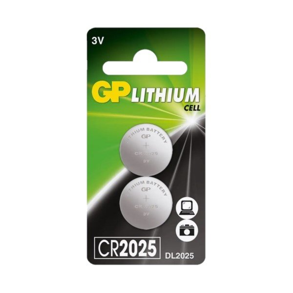 Батарейка GP CR2025-C2 BL-2 
