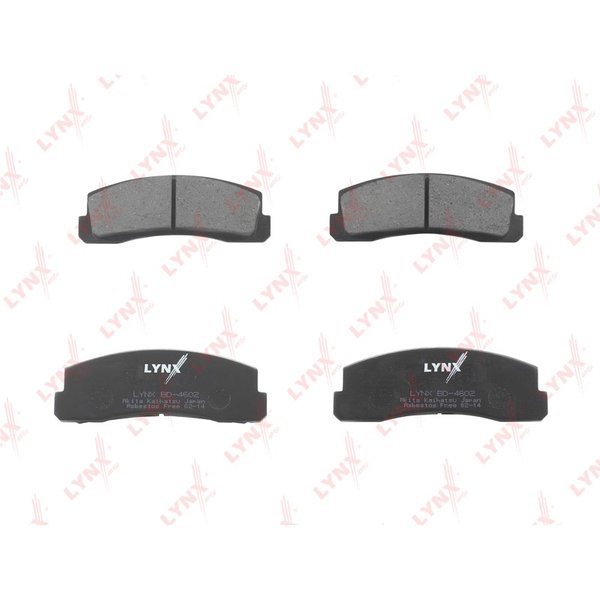 Колодки тормозные ВАЗ 2121-2123 передние Lynx BD-4602