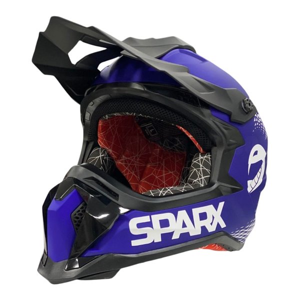 Шлем Sparx Raptor JH-601 сине-черный 2XL