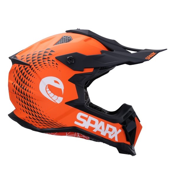 Шлем Sparx Raptor JH-601 оранжево-черный S
