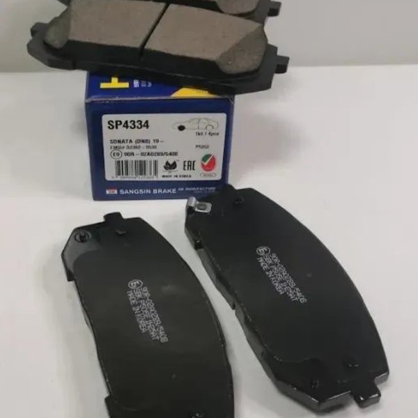 Колодки тормозные передние Hyundai Sonata 2019- Sangsin SP-4334