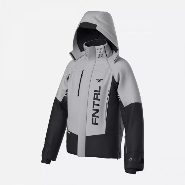 Куртка мужская утепленная Finntrail Snowranger 3758 LightGrey (S)