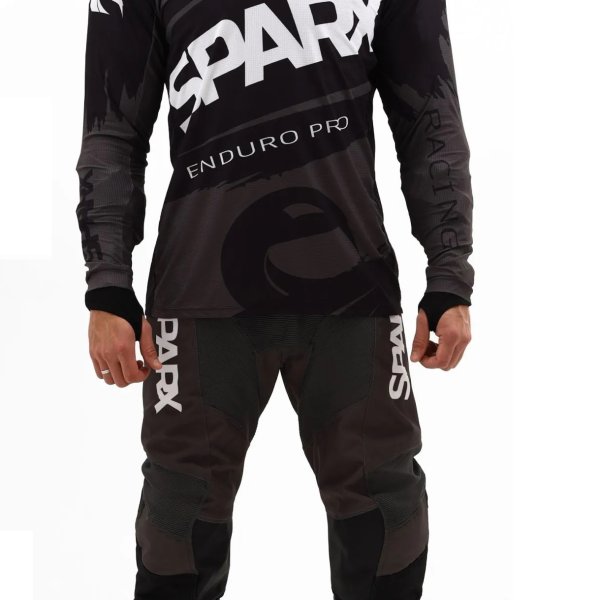 Костюм эндуро SPARX EX01 VENUM серо-черный (RU 54) 2XL