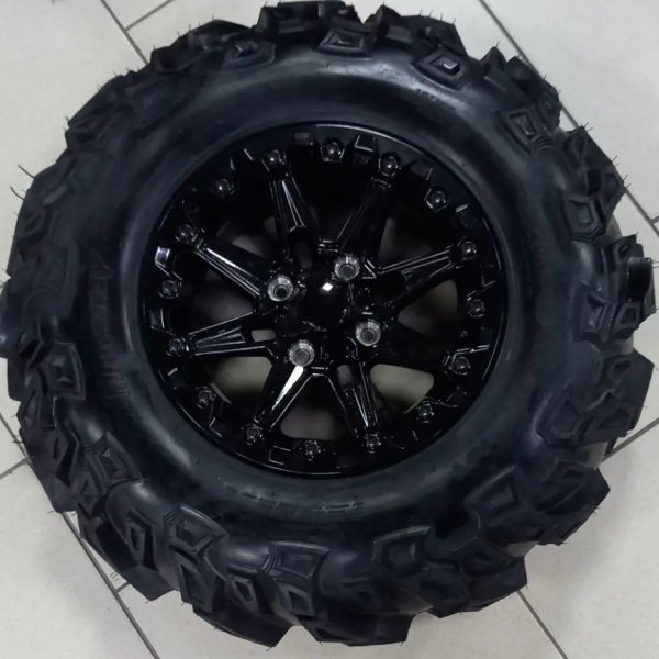 Колесо в сборе с дисом (беддлок) 28/9-14 Marsway SL308 Aodes Mud Pro