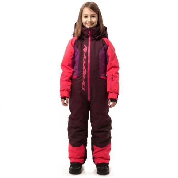 Зимний утепленный комбинезон DF Junior. Gravity Purple - Brown (116-122) (116-122) 821200-23-882