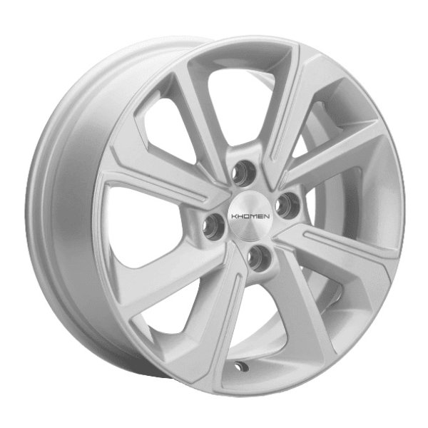 Диск литой 15*6 4*100 Et37 60,1 KHW1501 F-Silver Khomen