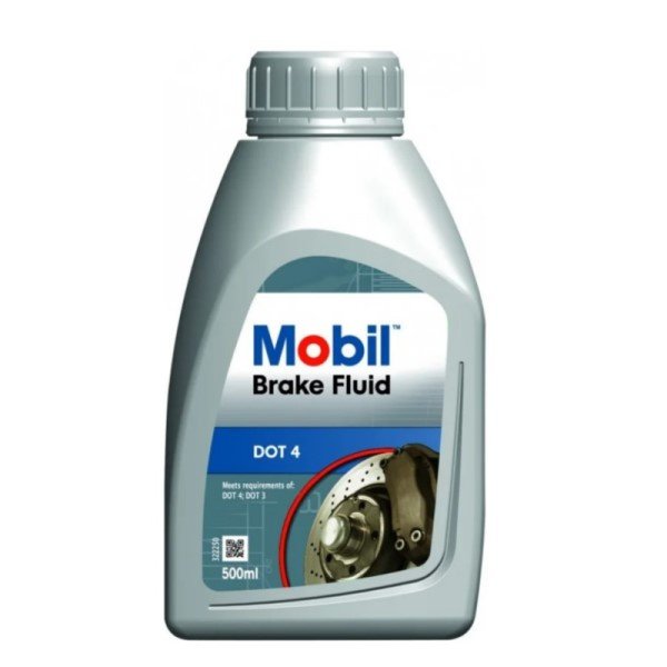 Жидкость тормозная Mobil DOT-4 0,5