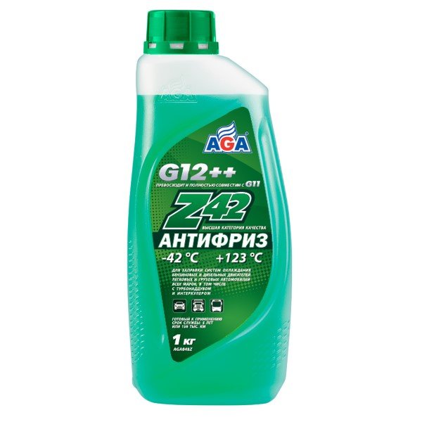Антифриз AGA AGA048Z зеленый Z42 Россия 0,946