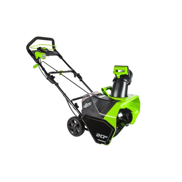 Снегоуборщик аккумуляторный Greenworks GD40SB, 40V, 51 см, бесщеточный, с 1хАКБ 4 А.ч и ЗУ 