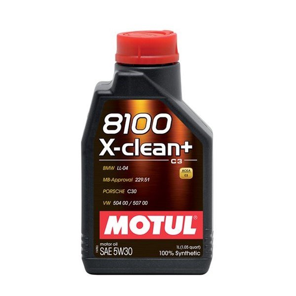 Масло моторное Motul 8100 X-Clean Plus 5W30 1