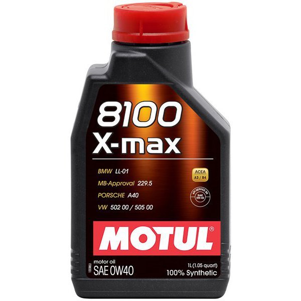 Масло моторное Motul 8100 X-Max 0W40 1 