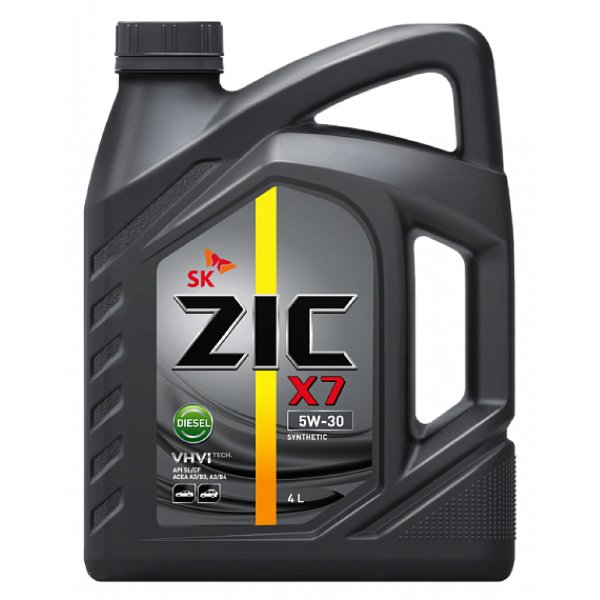 Масло моторное Zic X7 Diesel 5W30 4 Корея 
