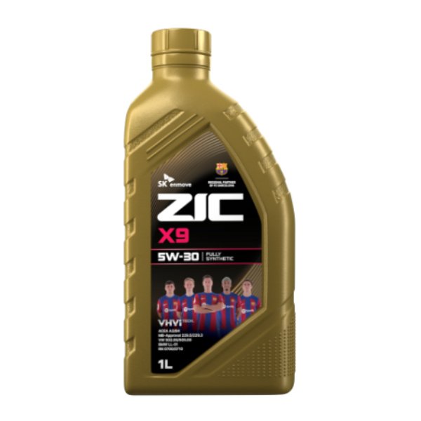 Масло моторное Zic X9 5W30 SP 1 Корея