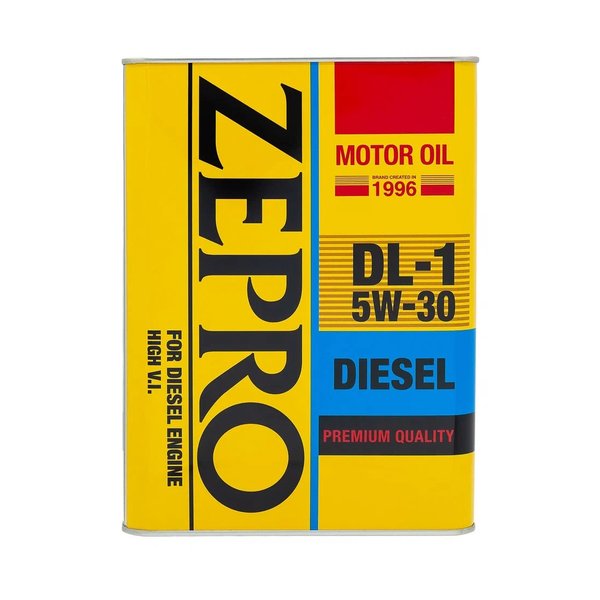 Масло моторное Zepro Diesel DL-1 5w30 4