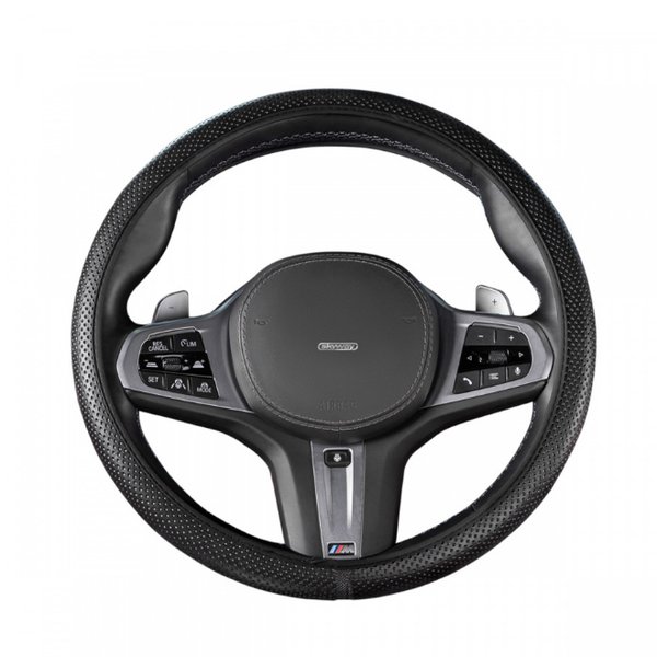 Оплетка M SKYWAY FLEX-4 экокожа черная