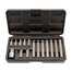 Набор бит-вставок 1/2 TORX с отверстием 15 предм. АвтоДело 40644