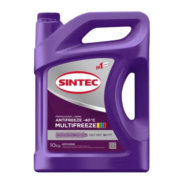 Антифриз Sintec Multi Freeze Фиолетовый 10