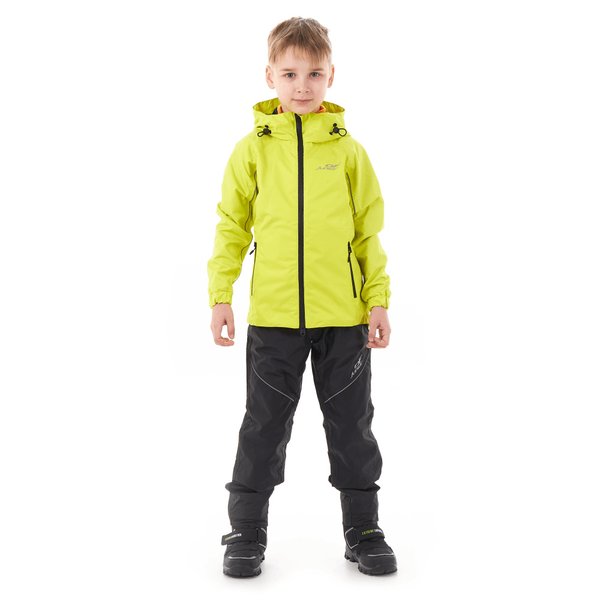 Детский комплект дождевой (куртка, брюки) EVO Kids YELLOW мембрана (р.116-122) Dragonfly 