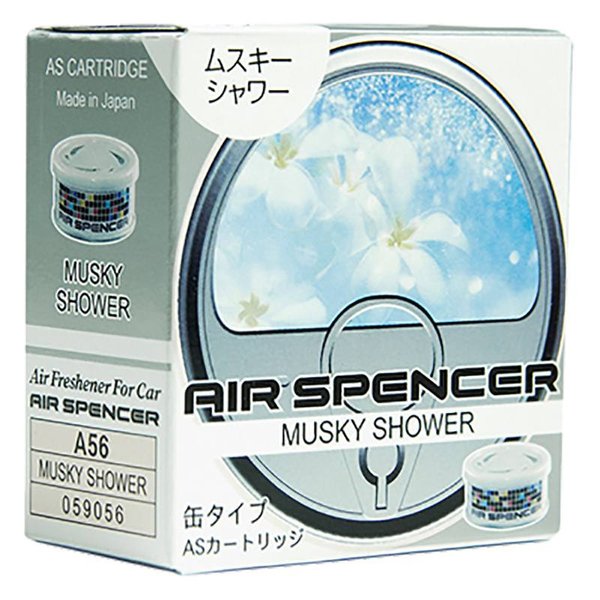 Ароматизатор на приборную панель меловой Eikosha Spirit Refill А-56 Мускусный дождь Япония