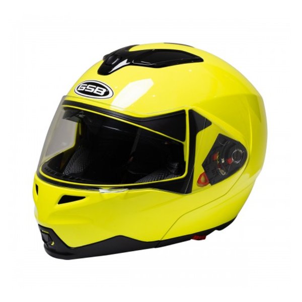Шлем модуляр GSB G-339 FLUO YELLOW, M