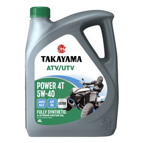 Масло моторное Takayama 4-T Quad ATV UTV Power 5W40 4 