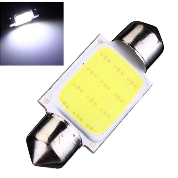 Лампа св/д T11*41 12V COB Диод White 