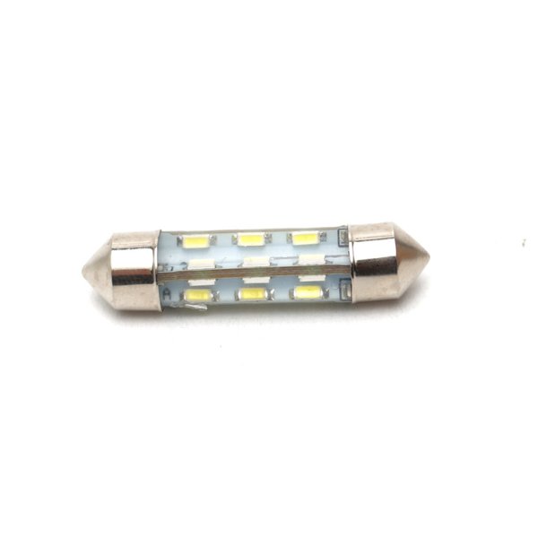 Лампа св/д T11*36 12V 24 SMD 3014 Силикон