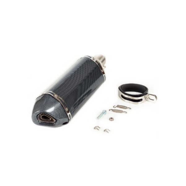 Глушитель AKRAPOVIC #1 шестигранный карбон