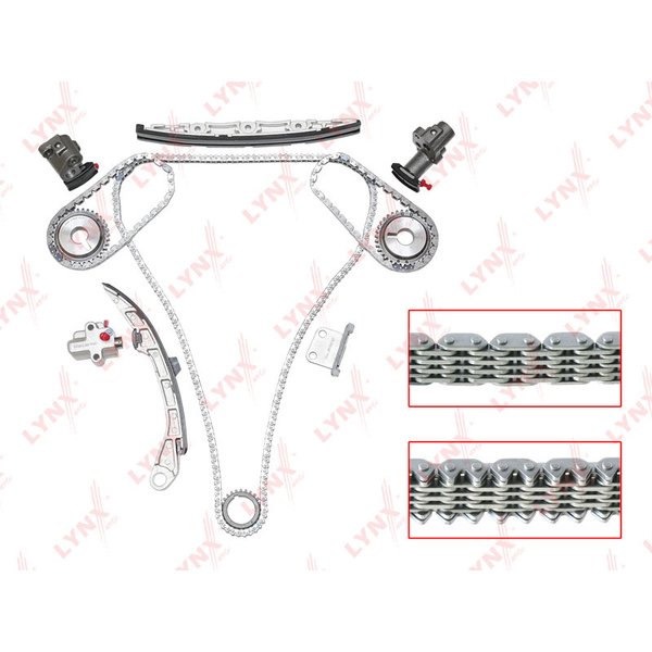Комплект для замены цепи ГРМ Nissan 13028-JK00A Lynx TK0062 VQ25/30DE S50 FX35 Z50 V35 J31 E5