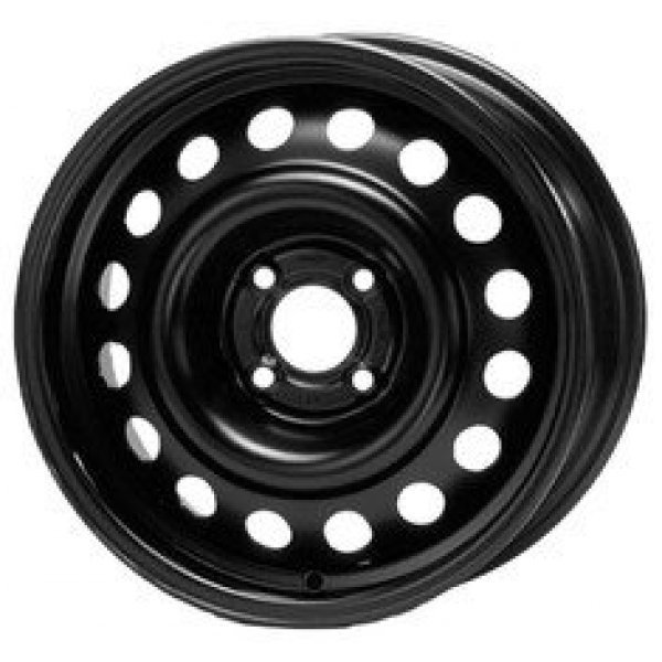 Диск стальной 15*6 4*114,3 Et45 66,1 64E45M Black Trebl