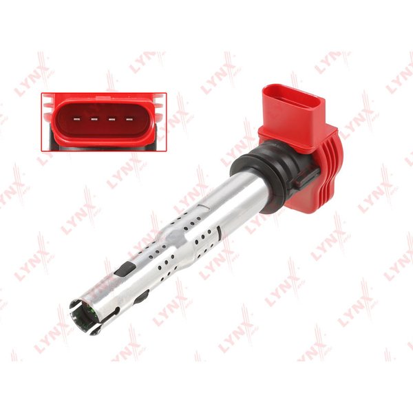 Катушка зажигания Audi 06E905115E Lynx SPL-1024 A4 2.0-3.2 02-15 A5 3.0-3.2 07-17 A6 2.4-4.2 04-